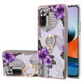 For Xiaomi Redmi Note 10 Pro/ 10 Pro Max Electroplating Pattern IMD TPU Shockproof Case with Rhinest