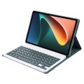 A0N5 Ultra-thin Detachable Lambskin Texture TPU Bluetooth Keyboard Leather Tablet Case with Holder F