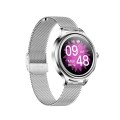 ZX10 1.09 inch HD Color Screen Bluetooth 5.0 IP68 Waterproof Women Smart Watch, Support Sleep Monito