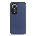 For Honor 50 Accurate Hole Sheep Texture Leather Shockproof Case(Blue)