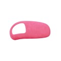 Car Suede Shift Knob Handle Cover for Audi A8(2011-2017) , Suitable for Left Driving(Pink)