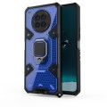 For Huawei nova 8i Space PC+TPU Shockproof Case with Ring Holder(Blue)