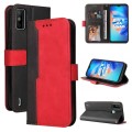 Business Stitching-Color Horizontal Flip PU Leather Case with Holder & Card Slots & Photo Frame For