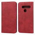 For LG G8 ThinQ Calf Texture Magnetic Horizontal Flip Leather Case with Holder & Card Slots & Wallet