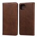 For Google Pixel 4 XL Calf Texture Magnetic Horizontal Flip Leather Case with Holder & Card Slots &