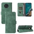 For Nokia G50 Solid Color Skin Feel Magnetic Buckle Horizontal Flip Calf Texture PU Phone Case(Green