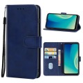 Leather Phone Case For ZTE Blade A7S 2019(Blue)