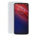 TPU Phone Case For Motorola Moto Z4 Play(Transparent White)
