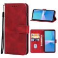 Leather Phone Case For Sony Xperia 10 III Lite(Red)
