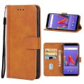 Leather Phone Case For Wiko Harry2(Brown)