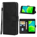 Leather Phone Case For Wiko Y50 / Sunny4(Black)