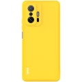 For Xiaomi Mi 11T / Mi 11T Pro IMAK UC-2 Series Shockproof Full Coverage Soft TPU Phone Case(Yellow)