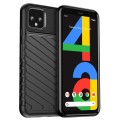 For Google Pixel 4 Thunderbolt Shockproof TPU Phone Case(Black)