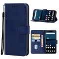 Leather Phone Case For LG Style3 L-41A JP Version(Blue)