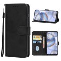 Leather Phone Case For Oukitel C21(Black)