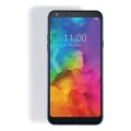 TPU Phone Case For LG Q7(Transparent White)