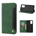 For Xiaomi Redmi Note 11 Pro Skin Feel Splicing Leather Phone Case(Green)