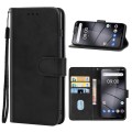 Leather Phone Case For Gigaset GS5(Black)