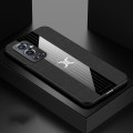 For OnePlus 9 Pro XINLI Stitching Cloth Texture Shockproof TPU Phone Case(Black)