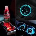 2 PCS Car Constellation Series AcrylicColorful USB Charger Water Cup Groove LED Atmosphere Light(Tau