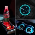 2 PCS Car Constellation Series AcrylicColorful USB Charger Water Cup Groove LED Atmosphere Light(Pis