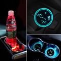 2 PCS Car Constellation Series AcrylicColorful USB Charger Water Cup Groove LED Atmosphere Light(Sco