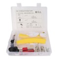 A3546 31 in 1 Car Tire Repair Tool Kit with Yellow Protective Cover