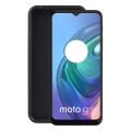 TPU Phone Case For Motorola Moto G10 Power(Full Matte Black)