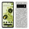 For Google Pixel 6 Pro Glitter Powder Shockproof TPU Protective Phone Case(Silver)