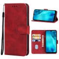 Leather Phone Case For Doogee X93(Red)