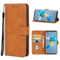 Leather Phone Case For Huawei Mate 40E 5G(Brown)