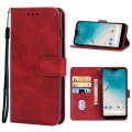 Leather Phone Case For Kyocera Android One S8(Red)