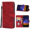 Leather Phone Case For Nokia 2 V Tella(Red)