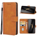 Leather Phone Case For AGM A9 / A9 JBL(Brown)