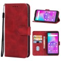 Leather Phone Case For AGM X3(Red)