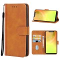 Leather Phone Case For Blackview A30(Brown)
