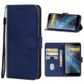 Leather Phone Case For DOOGEE X50L(Blue)
