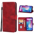 Leather Phone Case For UMIDIGI Power(Red)
