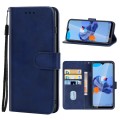 Leather Phone Case For Oukitel C19 / C19 Pro(Blue)