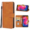 Leather Phone Case For Itel A56(Brown)
