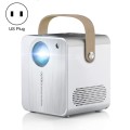 Q96 E300 Intelligent Portable HD 4K Projector, US Plug, Specification: Phone Screen Version(White)