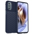 For Motorola Moto G31 / G41 Thunderbolt Shockproof TPU Phone Case(Blue)