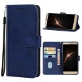 For Tecno Phantom 6 Plus Leather Phone Case(Blue)