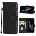 For Tecno S32 Leather Phone Case(Black)