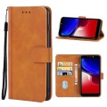 For Tecno P32 Leather Phone Case(Brown)