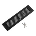 A6793 300x80mm RV / Bus Straight Louver Vent with Screws