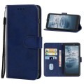 Leather Phone Case For Nokia C2 2nd Edition(Blue)