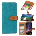 For OnePlus Nord CE 2 5G European Floral Embossed Leather Phone Case(Blue)