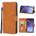 Leather Phone Case For Huawei Maimang 10(Brown)
