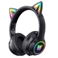 ONIKUMA B90 RGB Lighting Wireless Bluetooth Headphone(Black)